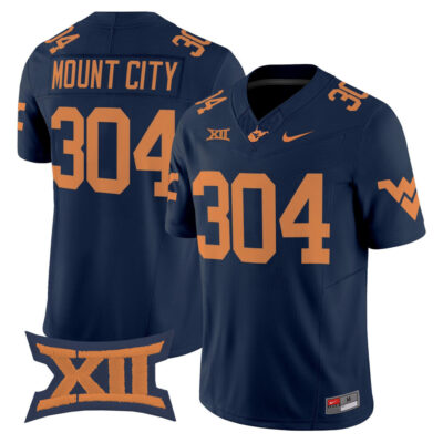 Virginia Mountaineers 1965 Throwback Vapor Limited Jersey - Mount City 304