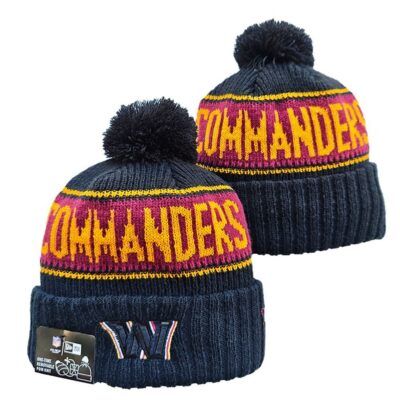 Washington Commanders Cuffed Knit Hat with Pom