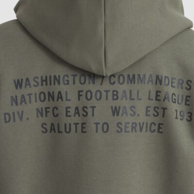 Washington Commanders Women's 2025 Salute to Service Sideline Standard Issue Dri-FIT Hoodie - Olive - Image 8