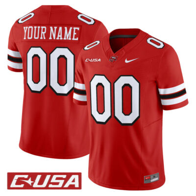 Western Kentucky Hilltoppers 2025 Vapor Limited Custom Jersey - Red