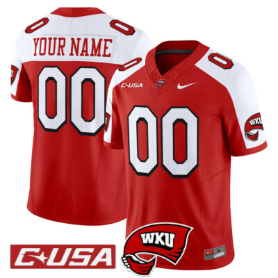 Western Kentucky Hilltoppers 2025 Vapor Limited Custom Jersey - Red Alternate