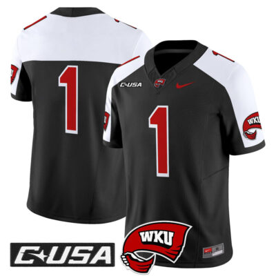 Western Kentucky Hilltoppers 2025 Vapor Limited Jersey - Black Alternate #1 Team