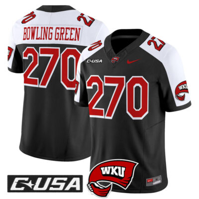 Western Kentucky Hilltoppers 2025 Vapor Limited Jersey - Black Alternate Bowling Green 270