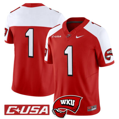 Western Kentucky Hilltoppers 2025 Vapor Limited Jersey - Red Alternate #1 Team
