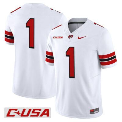 Western Kentucky Hilltoppers 2025 Vapor Limited Jersey - White #1 Team