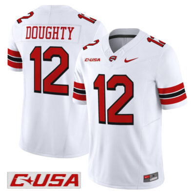 Western Kentucky Hilltoppers 2025 Vapor Limited Jersey - White Brandon Doughty