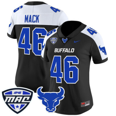 Women's Buffalo Bulls 2025 Vapor Limited Jersey - Black Alternate Khalil Mack