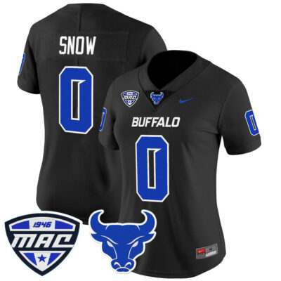 Women's Buffalo Bulls 2025 Vapor Limited Jersey - Black Victor Snow