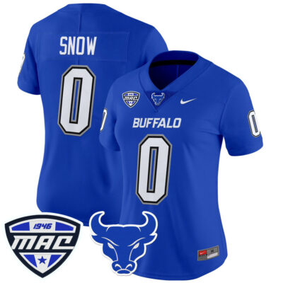 Women's Buffalo Bulls 2025 Vapor Limited Jersey - Blue Victor Snow