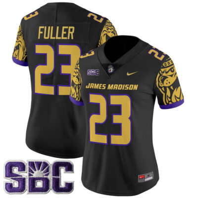 Women's James Madison Dukes 2025 Vapor Limited Jersey - Black Jordan Fuller