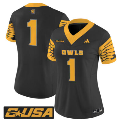 Women's Kennesaw State Owls 2025 Vapor Limited Jersey - Black #1 Team