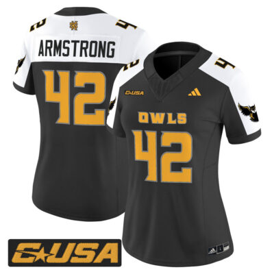 Women's Kennesaw State Owls 2025 Vapor Limited Jersey - Black Alternate Bryson Armstrong