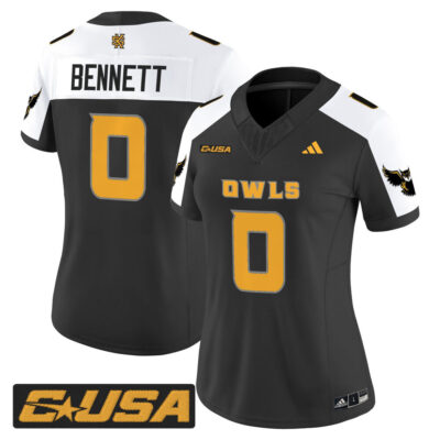 Women's Kennesaw State Owls 2025 Vapor Limited Jersey - Black Alternate Coleman Bennett