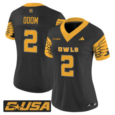 Women's Kennesaw State Owls 2025 Vapor Limited Jersey - Black Amari Odom