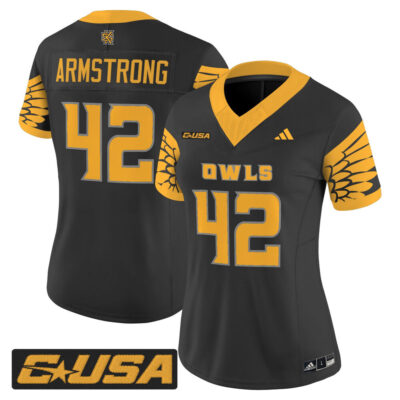 Women's Kennesaw State Owls 2025 Vapor Limited Jersey - Black Bryson Armstrong