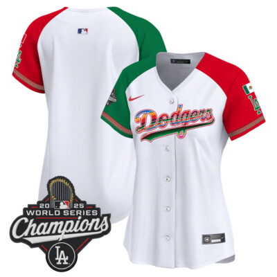 Women's LA Dodgers Mexico 2025 World Series Champions Vapor Premier Limited Jersey - Alternate / Team
