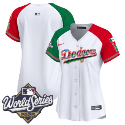 Women's LA Dodgers Mexico 2025 World Series Vapor Premier Limited Jersey - Alternate / Team