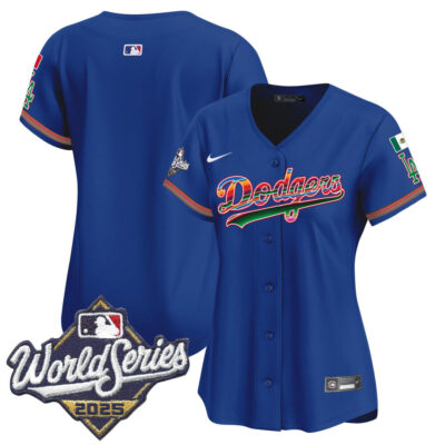 Women's LA Dodgers Mexico 2025 World Series Vapor Premier Limited Jersey - Royal / Team