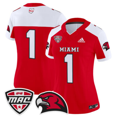Women's Miami (OH) RedHawks 2025 Vapor Limited Jersey - Red Alternate #1 Team