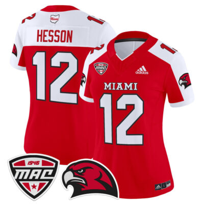Women's Miami (OH) RedHawks 2025 Vapor Limited Jersey - Red Alternate Henry Hesson