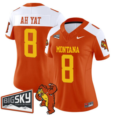 Women's Montana Grizzlies 1995 Throwback Vapor Limited Jersey - Orange Alternate Keali'i Ah Yat