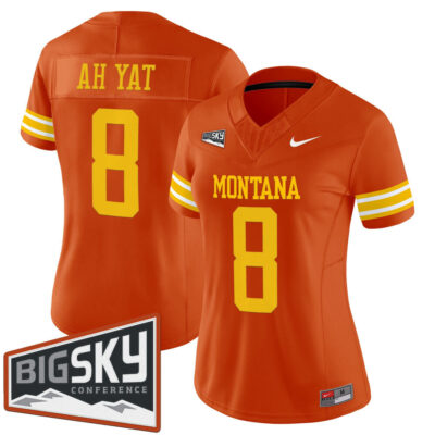 Women's Montana Grizzlies 1995 Throwback Vapor Limited Jersey - Orange Keali'i Ah Yat