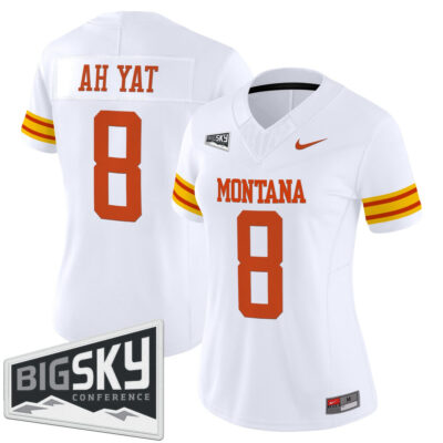 Women's Montana Grizzlies 1995 Throwback Vapor Limited Jersey - White Keali'i Ah Yat