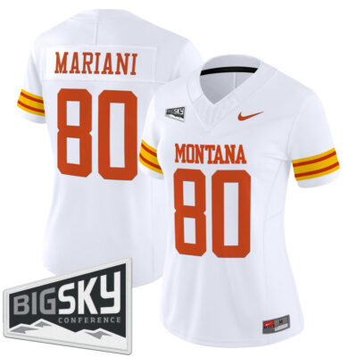 Women's Montana Grizzlies 1995 Throwback Vapor Limited Jersey - White Marc Mariani