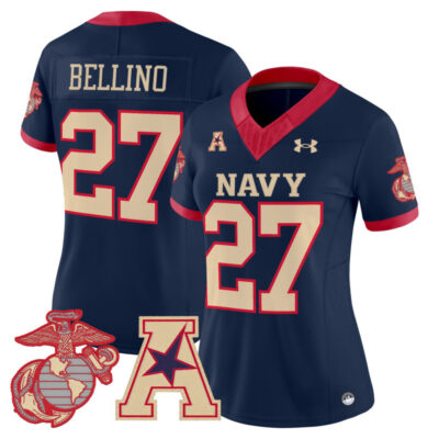 Women's Navy Midshipmen Vapor USMC Premier Jersey - Navy / Joe Bellino
