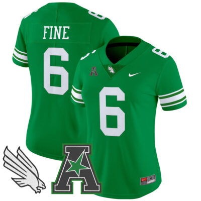 Women's North Texas Mean Green 2025 Vapor Limited Jersey - Green Mason Fine
