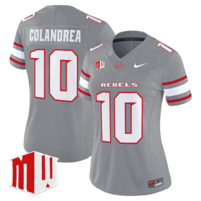 Women's UNLV Rebels 2025 Vapor Limited Jersey - Gray Anthony Colandrea