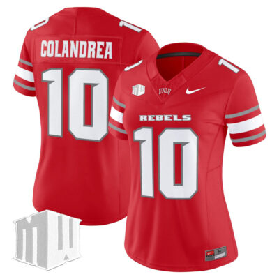 Women's UNLV Rebels 2025 Vapor Limited Jersey - Red Anthony Colandrea