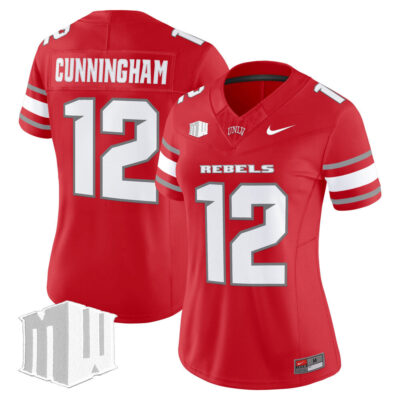 Women's UNLV Rebels 2025 Vapor Limited Jersey - Red Randall Cunningham