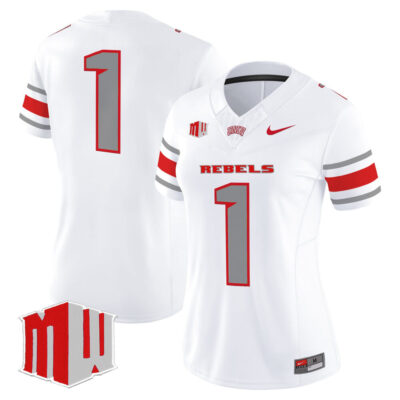 Women's UNLV Rebels 2025 Vapor Limited Jersey - White #1 Team