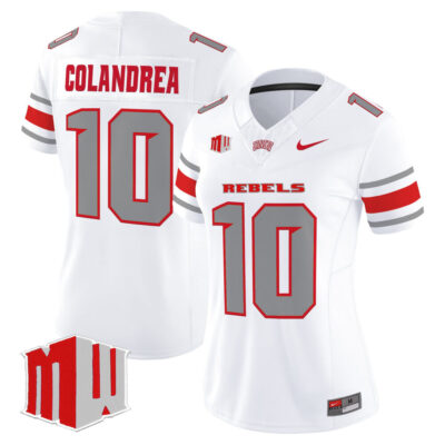 Women's UNLV Rebels 2025 Vapor Limited Jersey - White Anthony Colandrea
