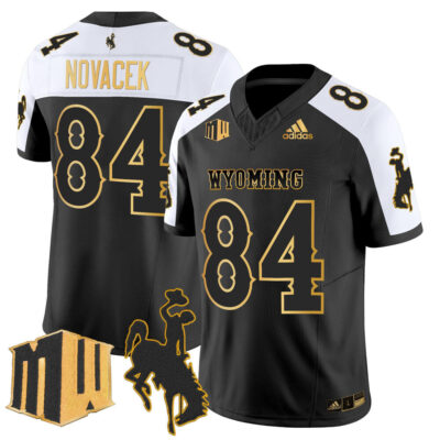 Wyoming Cowboys 2025 Gold Vapor Limited Jersey - Alternate Jay Novacek