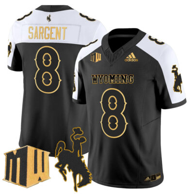 Wyoming Cowboys 2025 Gold Vapor Limited Jersey - Alternate Jaylen Sargent