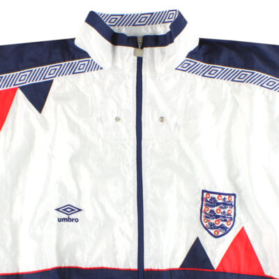 Alternative view of 1990-92 England Shell Jacket
