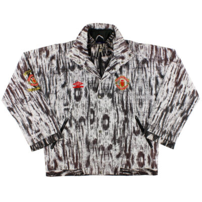 1992-93 Manchester United Woven Presentation Jacket