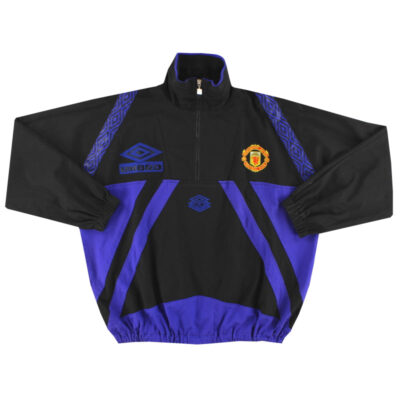 1996-97 Manchester United 1/2 Zip Track Jacket