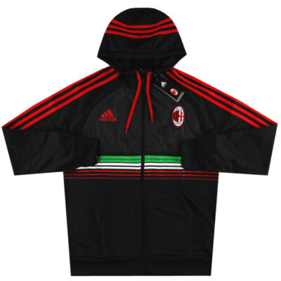 2012-13 AC Milan Hooded Anthem Jacket