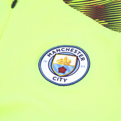 2019-20 Manchester City 1/4 Zip Training Jacket - Image 3
