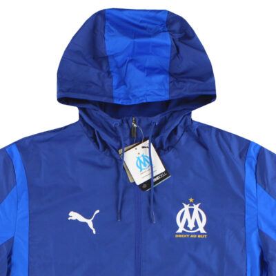 Alternative view of 2023-24 Marseille Pre-Match Woven Anthem Jacket