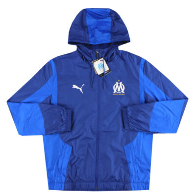 2023-24 Marseille Pre-Match Woven Anthem Jacket