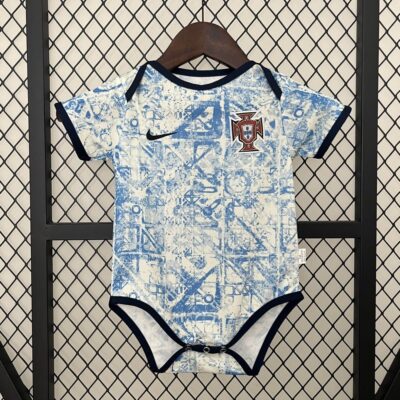2024 Baby Onesie Suit Portugal Away Size 9-12 Years