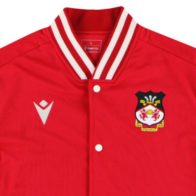 2025-26 Wrexham Macron Varsity Jacket - Image 3