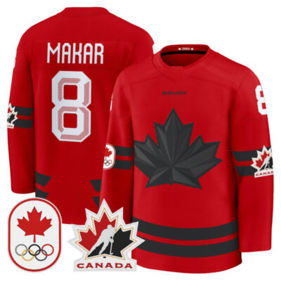 2026 Canada Olympic Premium Hockey Jersey - Red / Cale Makar