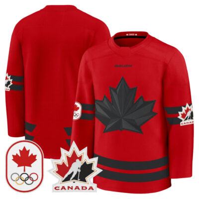 2026 Canada Olympic Premium Hockey Jersey - Red / Team