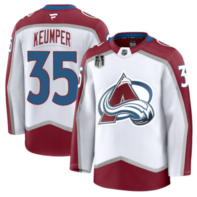 #35 Darce Keumper Colorado Avalanche Premium Jersey - Darce Keumper