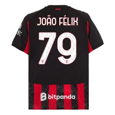 Alternative view of Ac Milan Home Jersey 2025-2026 Joao Felix